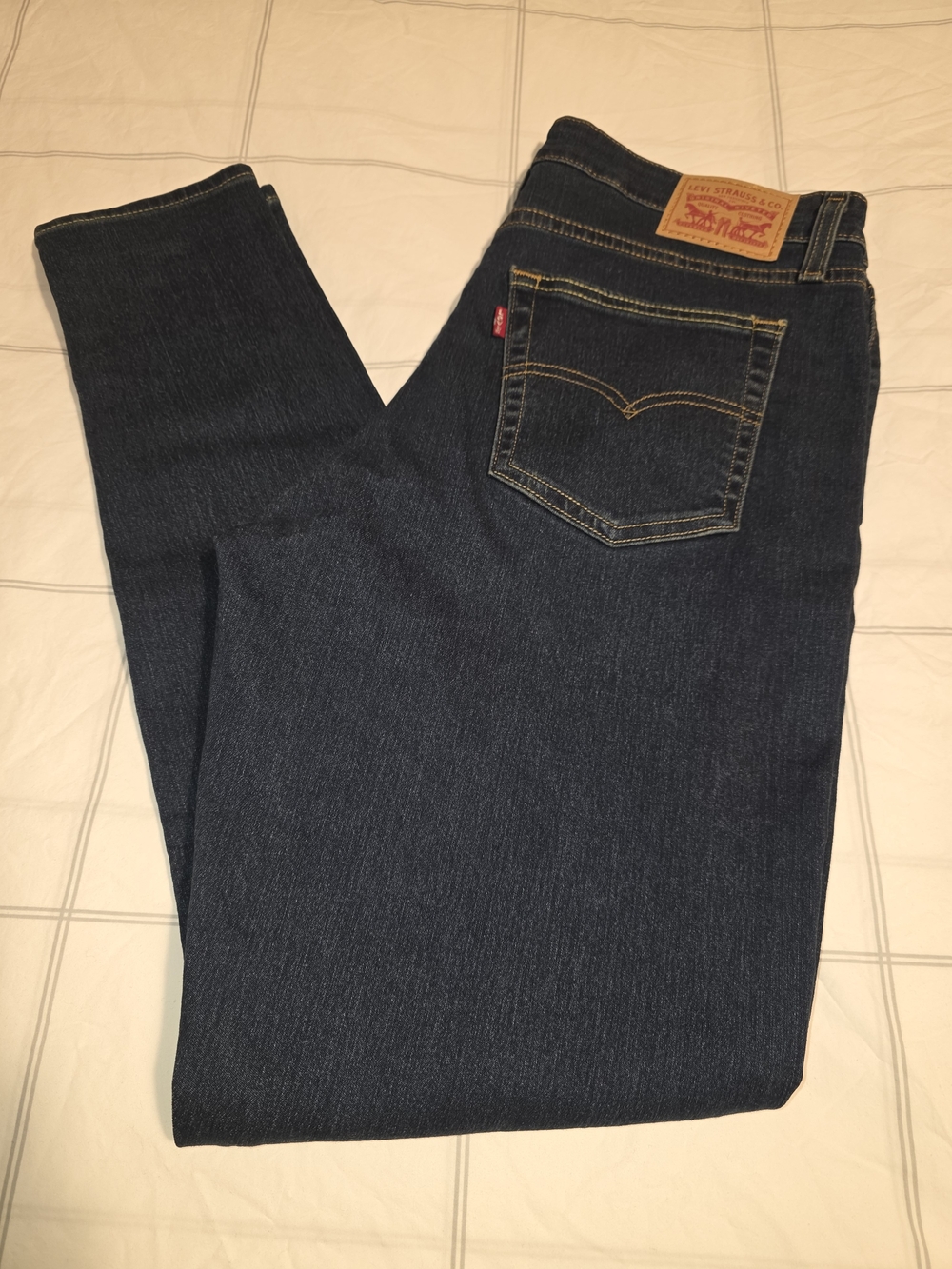 Levi's Women's Dark Blue High Waist Skinny Jeans Size 31